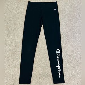 Champion Black Girls Leggings